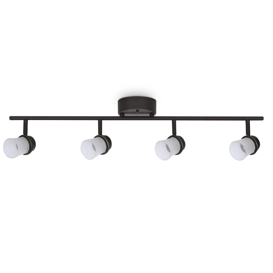Allen + Roth 4-Light Bronze Dimmable Integrated LED Fixed Track Light Kit 7 Allen + Roth 4-Light Bronze Dimmable Integrated LED Fixed Track Light Kit - Image 7
