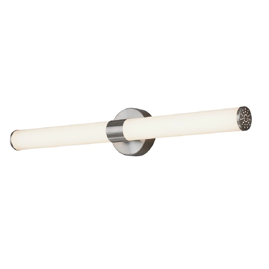 Allen + Roth Nukura 26-in W Brushed Nickel Contemporary Integrated LED Wall Sconce 6 Allen + Roth Nukura 26-in W Brushed Nickel Contemporary Integrated LED Wall Sconce - Image 6