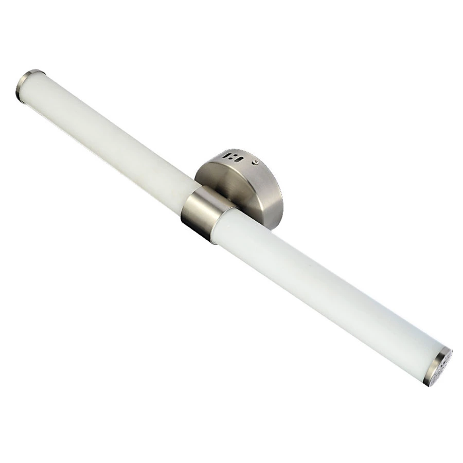 Allen + Roth Nukura 26-in W Brushed Nickel Contemporary Integrated LED Wall Sconce 5 Allen + Roth Nukura 26-in W Brushed Nickel Contemporary Integrated LED Wall Sconce - Image 5