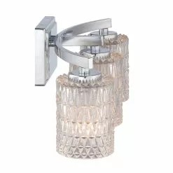 Allen + Roth 3-Light Flynn Polished Chrome Standard Bathroom Vanity Light 8 Allen + Roth 3-Light Flynn Polished Chrome Standard Bathroom Vanity Light -Allen + Roth Shop 814 04706749