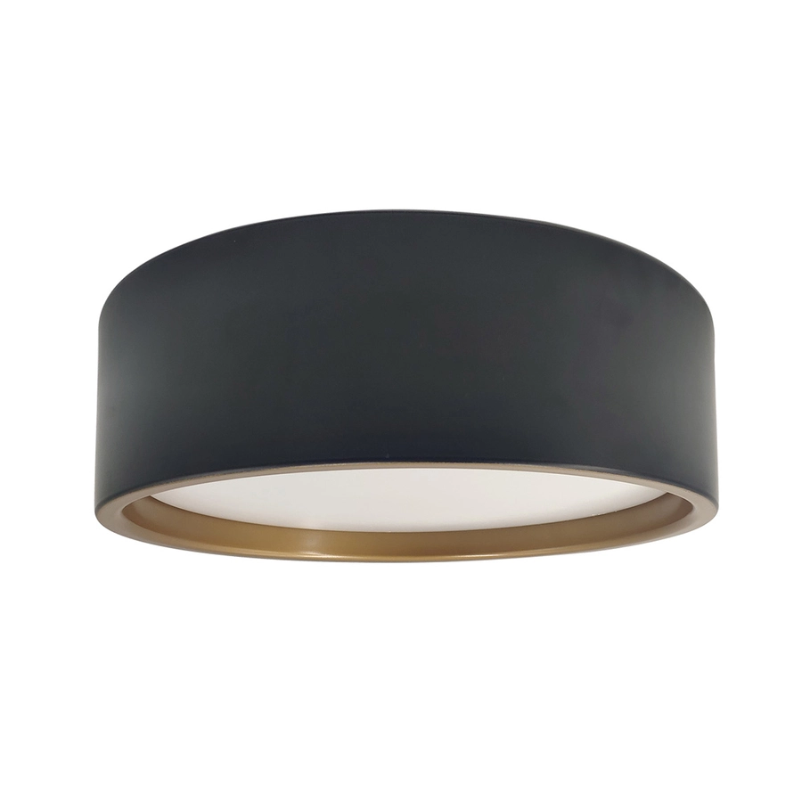 Allen + Roth 1PK 14-in CCT Circle Flush Mount-Matte Black 3 Allen + Roth 1PK 14-in CCT Circle Flush Mount-Matte Black - Image 3