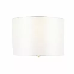Allen + Roth 25-inH Plated Brass With Faux Marble Accent Table Lamp With White Linen Fabric Shade