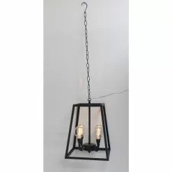 ALLEN + ROTH Holiday Living Black Outdoor Metal LED Pendant 7 ALLEN + ROTH Holiday Living Black Outdoor Metal LED Pendant -Allen + Roth Shop 918705 16387615 001