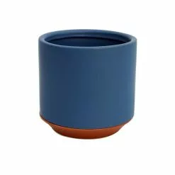 Allen + Roth 1-Pack 8 X 7.7 Navy Ceramic Planter 11 Allen + Roth 1-Pack 8 X 7.7 Navy Ceramic Planter -Allen + Roth Shop 918712 16417268 001