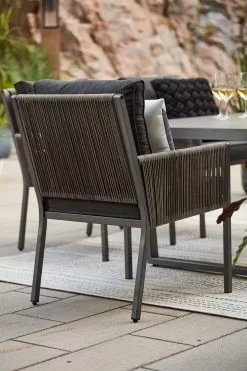 Allen + Roth Brokking Metal And Wicker Patio Chair With Grey Cushions - Set Of 2 8 Allen + Roth Brokking Metal And Wicker Patio Chair With Grey Cushions - Set Of 2 -Allen + Roth Shop 919110 AlternateImage1