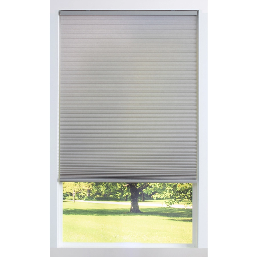Allen + Roth Light Filtering 1-in Cordless Cellular Shade - 39-in W X 64-in H - Grey 6 Allen + Roth Light Filtering 1-in Cordless Cellular Shade - 39-in W X 64-in H - Grey - Image 6