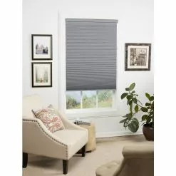 Allen + Roth AR 1.5-in Gray Blackout Recycle Cellular Shade 34x64 12 Allen + Roth AR 1.5-in Gray Blackout Recycle Cellular Shade 34x64 -Allen + Roth Shop 924740 09849572