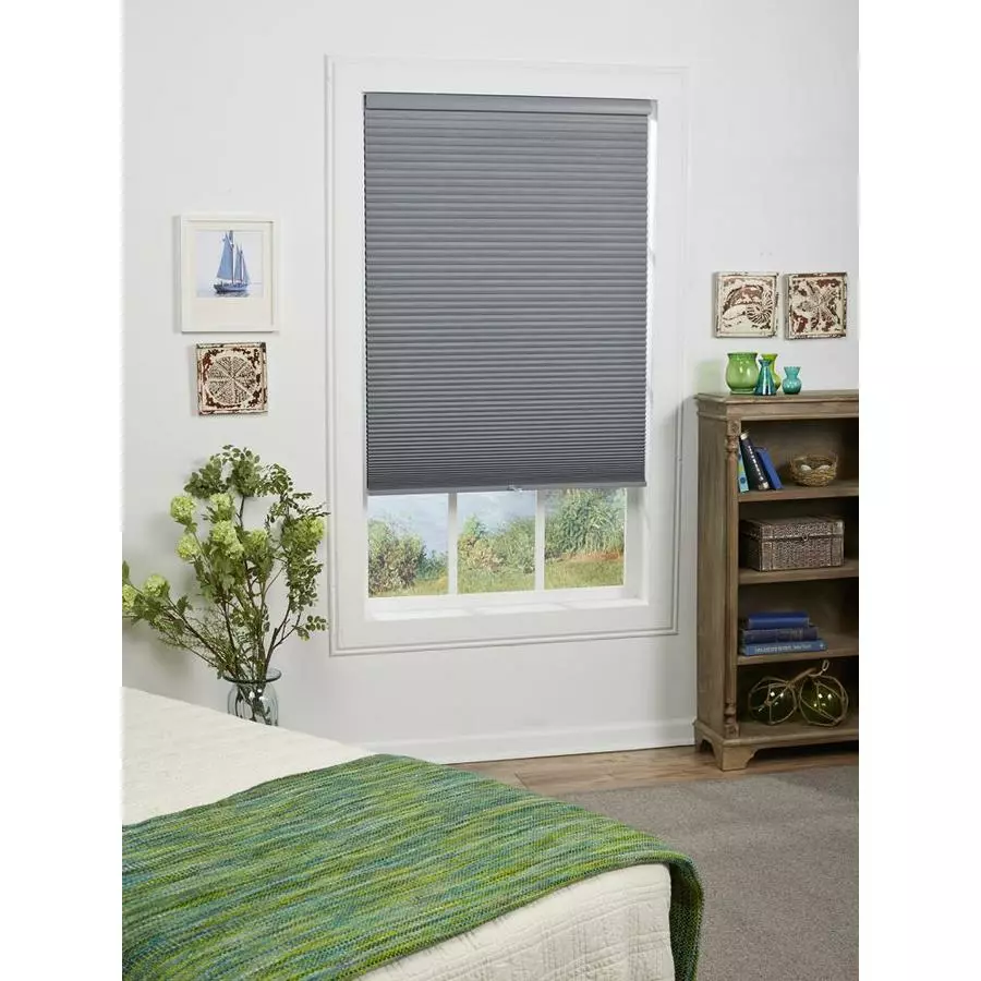 Allen + Roth AR 1.5-in Gray Blackout Recycle Cellular Shade 34x64 9 Allen + Roth AR 1.5-in Gray Blackout Recycle Cellular Shade 34x64 - Image 9
