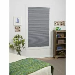 Allen + Roth AR 1.5-in Gray Blackout Recycle Cellular Shade 34x64
