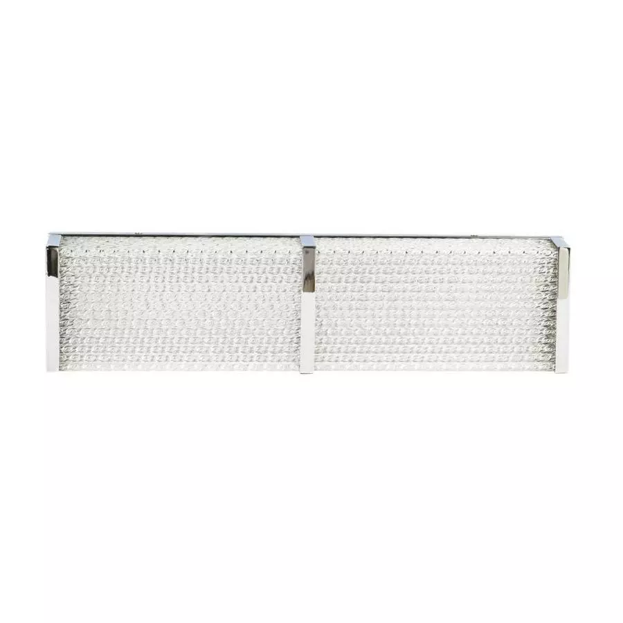 Allen + Roth Charlotte 1-Light 4.4 Chrome Rectangle Vanity Light 6 Allen + Roth Charlotte 1-Light 4.4 Chrome Rectangle Vanity Light - Image 6