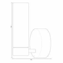 Allen + Roth Caroline 1-Light 9 Chrome Vanity Light Bar 7 Allen + Roth Caroline 1-Light 9 Chrome Vanity Light Bar -Allen + Roth Shop 970852 15447513