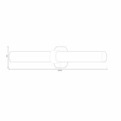 Allen + Roth Caroline Chrome Modern And Contemporary LED Vanity Light 8 Allen + Roth Caroline Chrome Modern And Contemporary LED Vanity Light -Allen + Roth Shop 970853 44289517