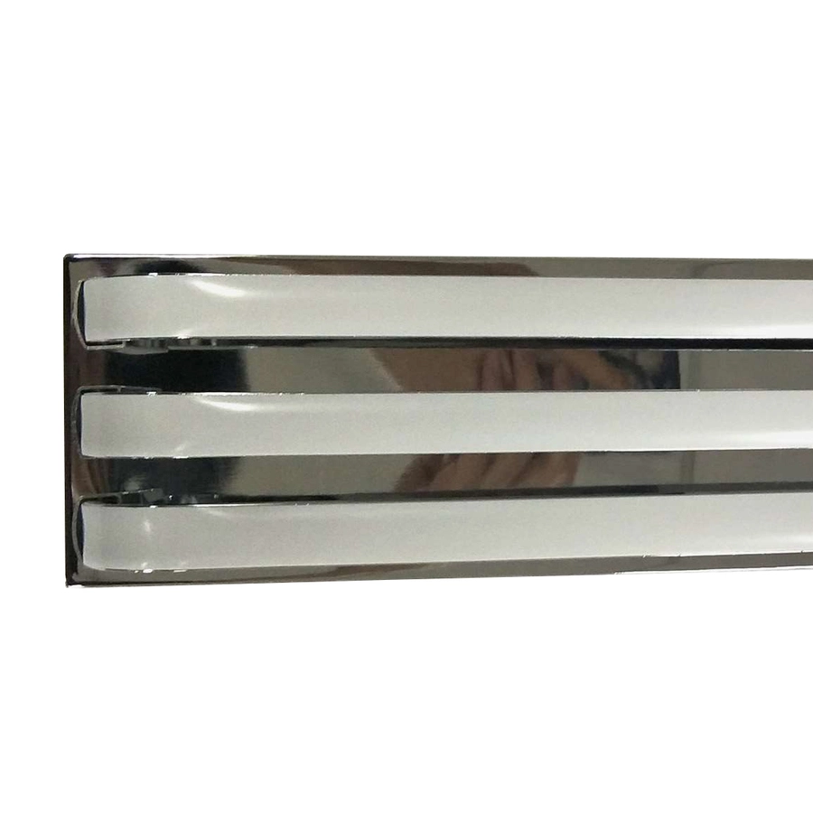 Allen + Roth Gatsby 3-Light 4.5 Chrome Rectangle Vanity Light 6 Allen + Roth Gatsby 3-Light 4.5 Chrome Rectangle Vanity Light - Image 6