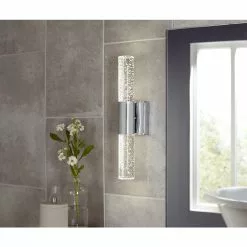 Allen + Roth Dunnwynn 18-in W Chrome LED Vanity Light 13 Allen + Roth Dunnwynn 18-in W Chrome LED Vanity Light -Allen + Roth Shop 970867 15451578