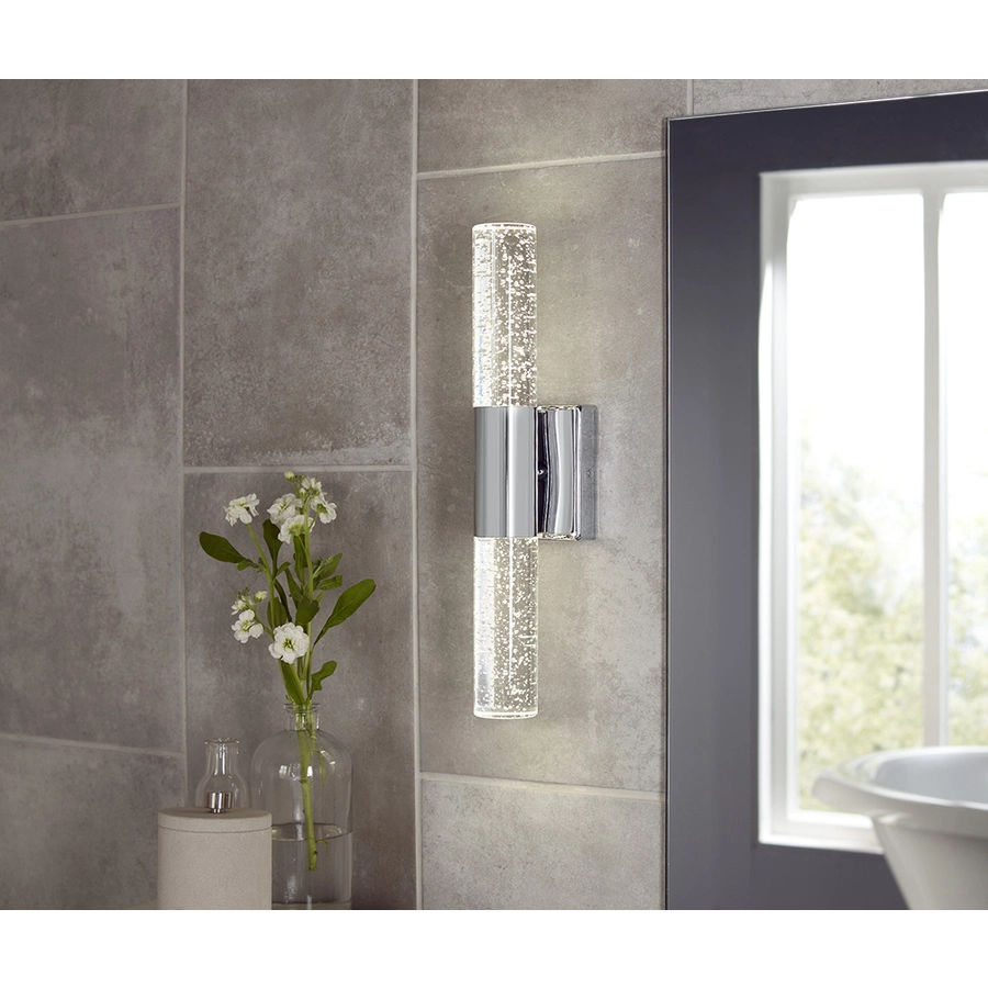 Allen + Roth Dunnwynn 18-in W Chrome LED Vanity Light 7 Allen + Roth Dunnwynn 18-in W Chrome LED Vanity Light - Image 7