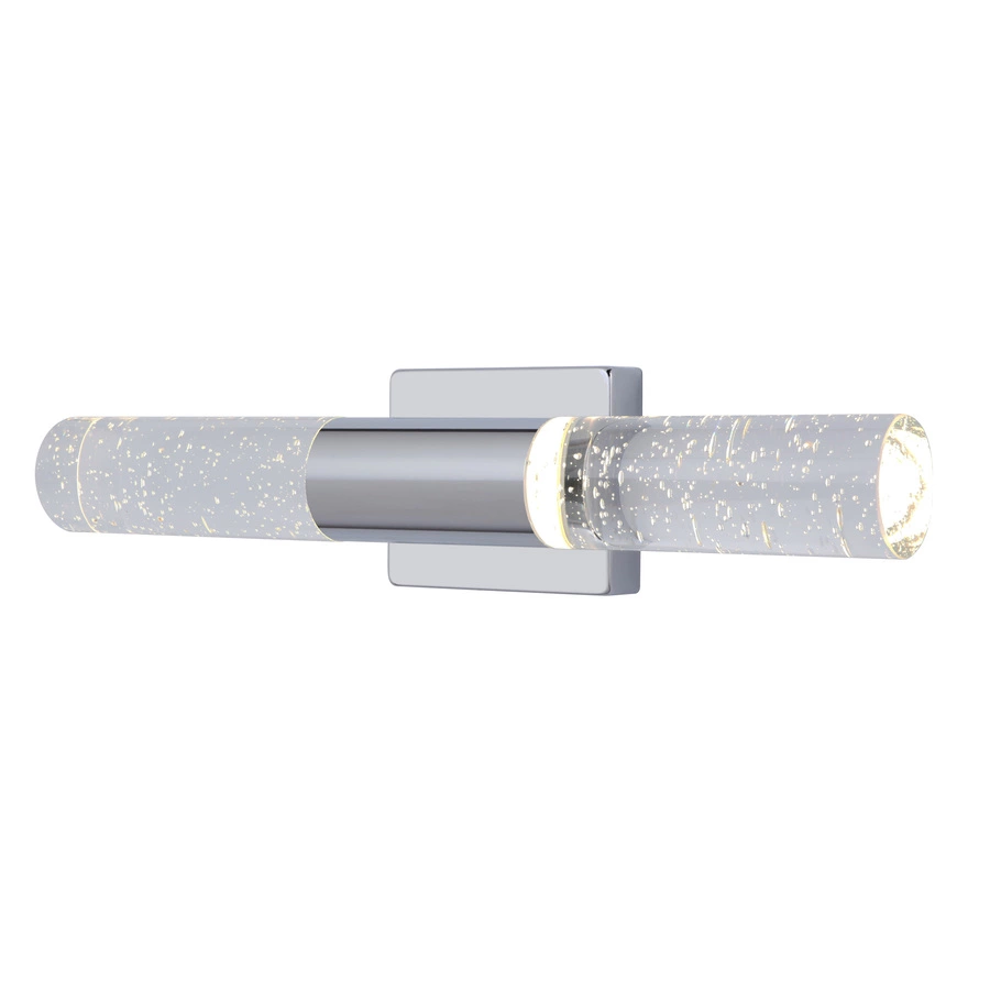 Allen + Roth Dunnwynn 18-in W Chrome LED Vanity Light 3 Allen + Roth Dunnwynn 18-in W Chrome LED Vanity Light - Image 3