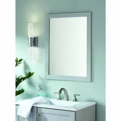 Allen + Roth Dunnwynn 18-in W Chrome LED Vanity Light 12 Allen + Roth Dunnwynn 18-in W Chrome LED Vanity Light -Allen + Roth Shop 970867 50297104