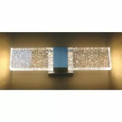 Allen + Roth Waldorf Brushed Nickel Contemporary LED Vanity Light 17 Allen + Roth Waldorf Brushed Nickel Contemporary LED Vanity Light -Allen + Roth Shop 970868 61073428