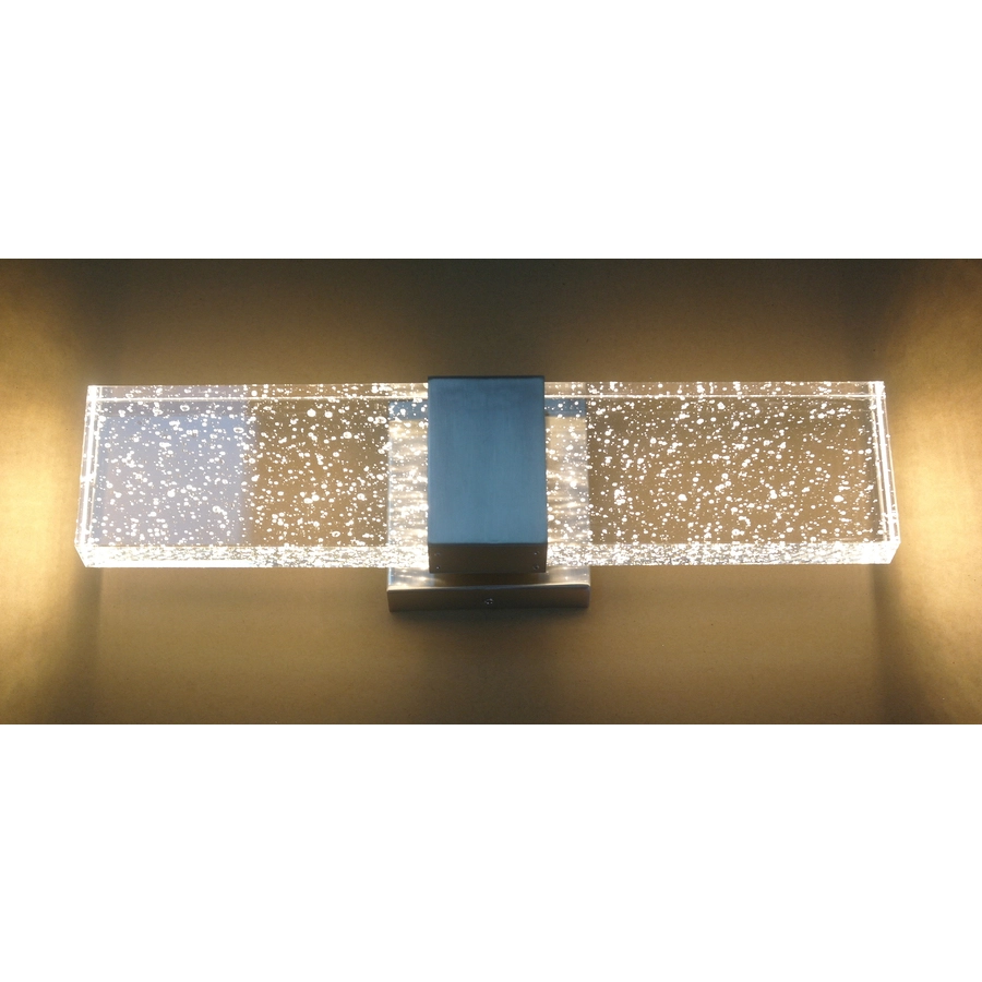 Allen + Roth Waldorf Brushed Nickel Contemporary LED Vanity Light 9 Allen + Roth Waldorf Brushed Nickel Contemporary LED Vanity Light - Image 9